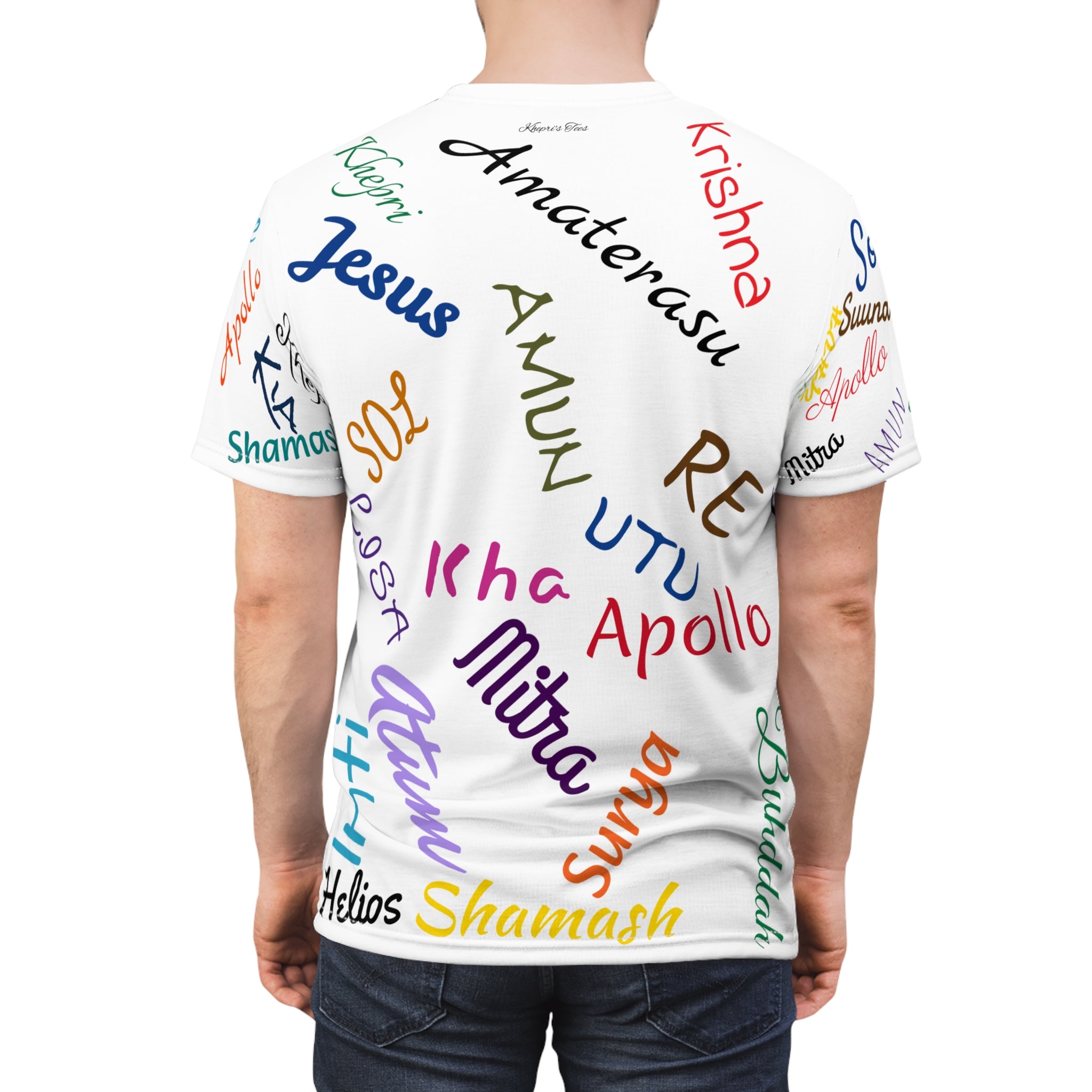 Llamo Del Sol-White Unisex Cut & Sew Tee