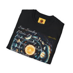 Days of the Planets-Unisex Softstyle T-Shirt