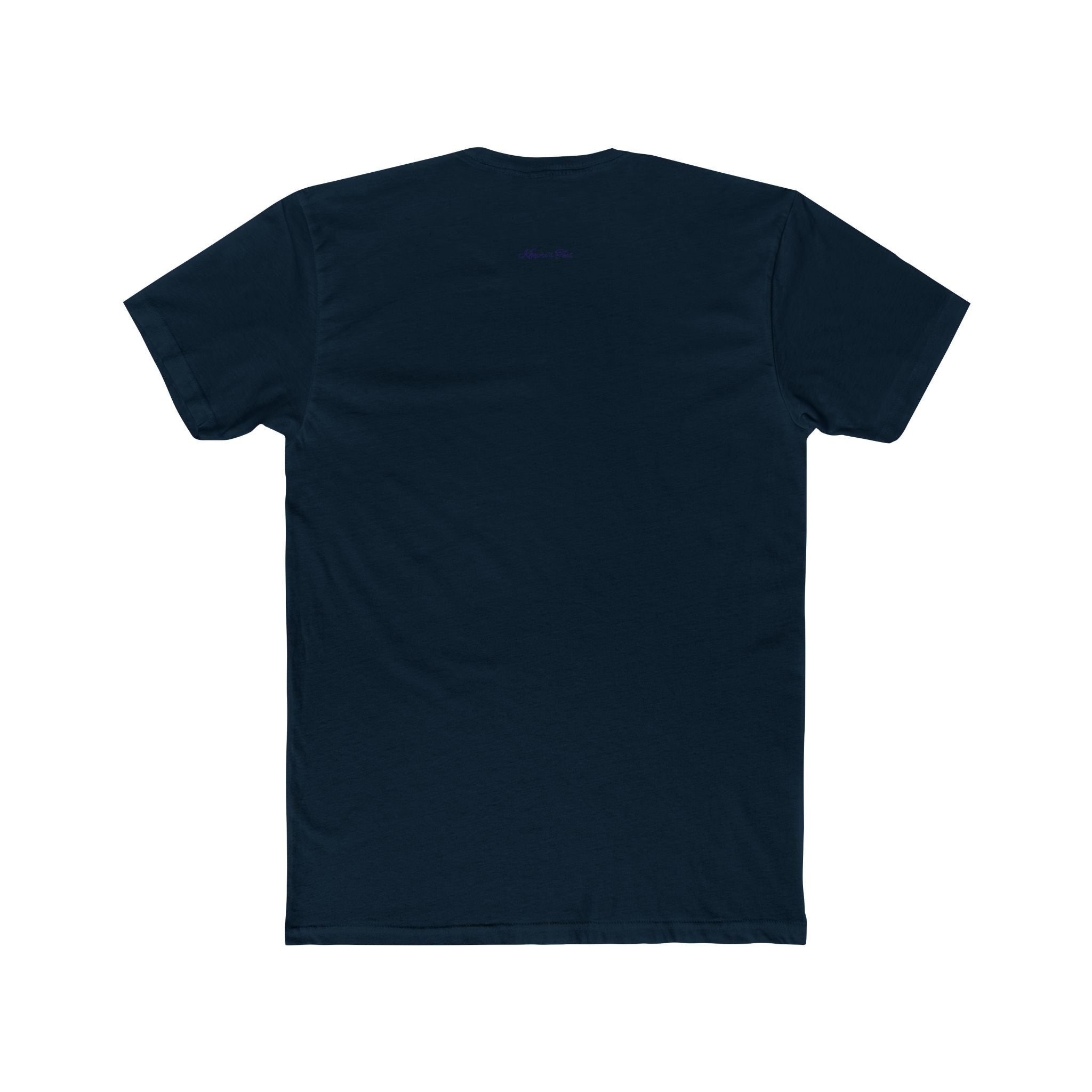 Cosmic Heart Tee — Spiral Universe Cotton Crew Tee
