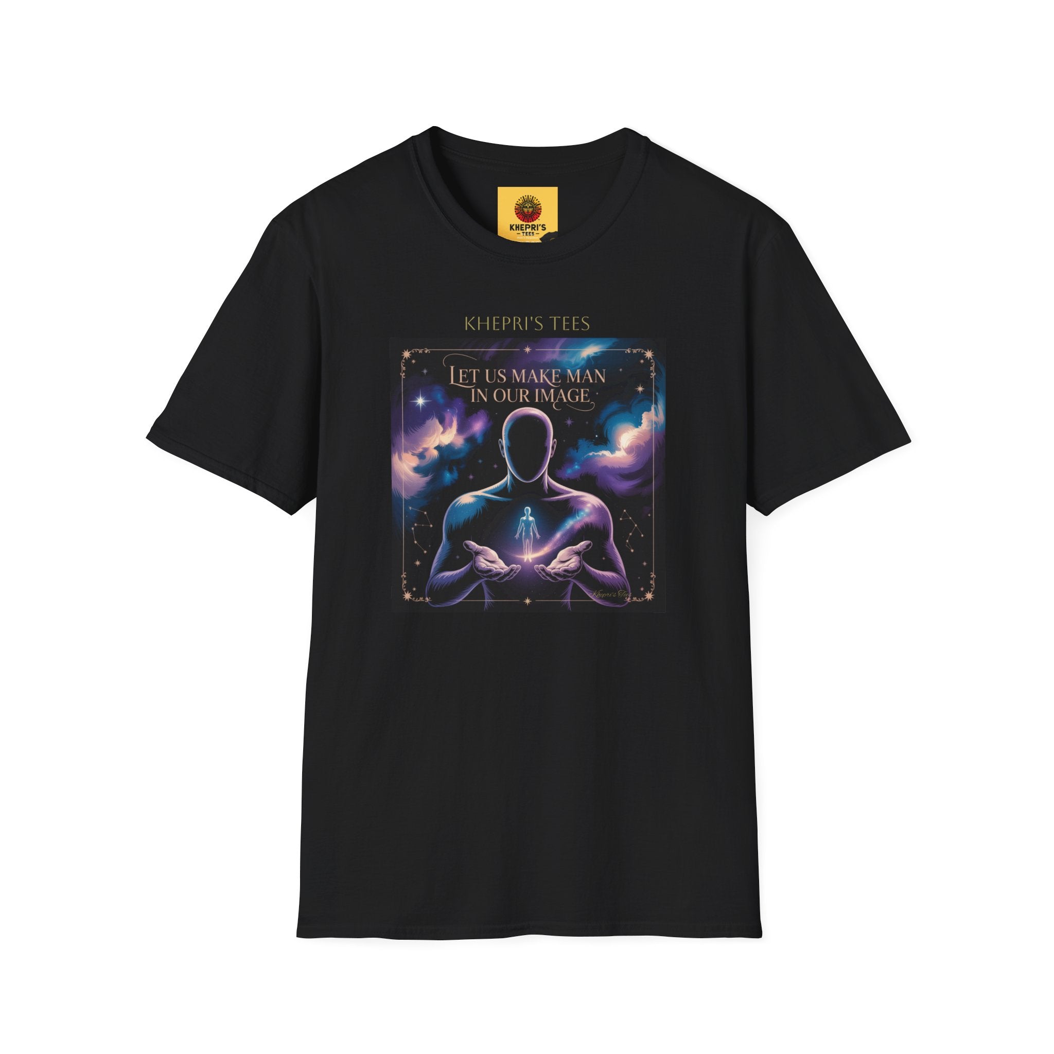 Genesis 1:26 Spiritual Science T-Shirt — Let US Make Man in OUR Image